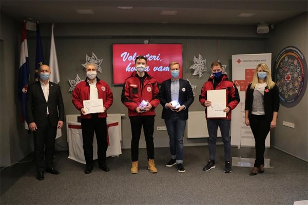 Uručena godišnja volonterska priznanja Hrvatskog Crvenog križa
